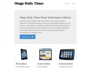 The Otago Daily Times E-Edition